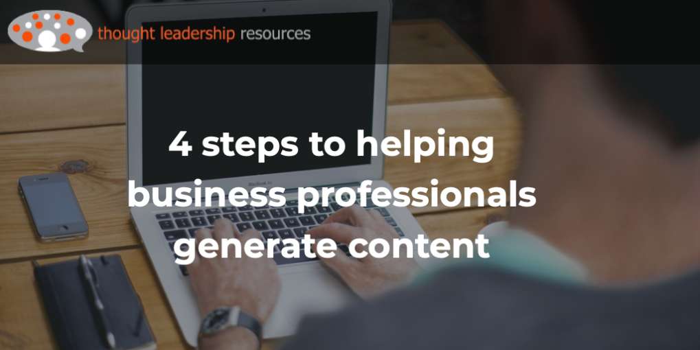 Thought leadership content